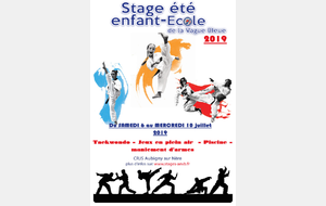 Stage été Enfants 2019