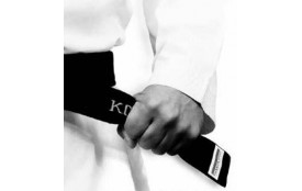 Ceinture noire - Brodée AEVB